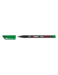 MARCADOR PERMANENTE PUNTA MEDIA OHPEN UNIVERSAL 1MM. VERDE STABILO 843/36 (x10 unidades)