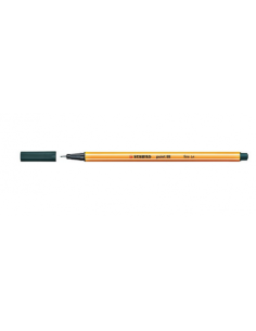 ROTULADOR PUNTA FINA POINT 88 0.4MM VERDE OLIVA STABILO 88/63 (x10 unidades)