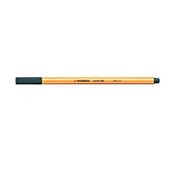 ROTULADOR PUNTA FINA POINT 88 0.4MM VERDE OLIVA STABILO 88/63 (x10 unidades)