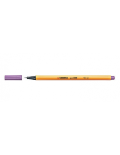 ROTULADOR PUNTA FINA POINT 88 0.4MM LILA CLARO STABILO 88/59 (x10 unidades)
