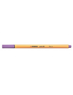 ROTULADOR PUNTA FINA POINT 88 0.4MM LILA CLARO STABILO 88/59 (x10 unidades) 2