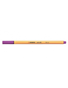 ROTULADOR PUNTA FINA POINT 88 0.4MM LILA STABILO 88/58 (x10 unidades) 2