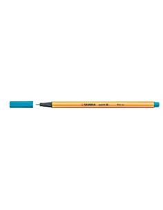 ROTULADOR PUNTA FINA POINT 88 0.4MM TURQUESA STABILO 88/51 (x10 unidades)