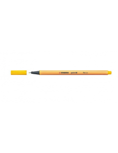 ROTULADOR PUNTA FINA POINT 88 0.4MM AMARILLO STABILO 88/44 (x10 unidades)