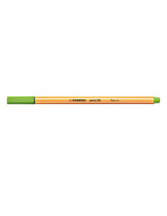 ROTULADOR PUNTA FINA POINT 88 0.4MM VERDE HOJA STABILO 88/43 (x10 unidades) 2