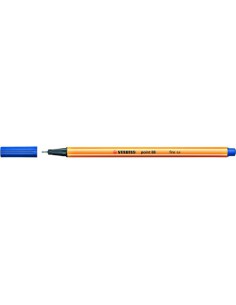 ROTULADOR PUNTA FINA POINT 88 0.4MM AZUL STABILO 88/41 (x10 unidades)