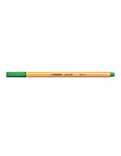 ROTULADOR PUNTA FINA POINT 88 0.4MM VERDE STABILO 88/36 (x10 unidades) 2