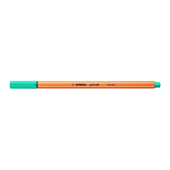 ROTULADOR PUNTA FINA POINT 88 0.4MM AZUL CLARO STABILO 88/31 (x10 unidades)