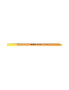 ROTULADOR PUNTA FINA POINT 88 0.4MM AMARILLO LIMON STABILO 88/24 (x10 unidades)