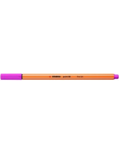 ROTULADOR PUNTA FINA POINT 88 0.4MMM MALVA STABILO 88/17 (x10 unidades)