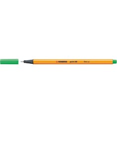 ROTULADOR PUNTA FINA POINT 88 0.4MM ESMERALDA CLARO STABILO 88/16 (x10 unidades) 2