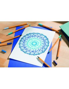 ROTULADOR PUNTA FINA POINT 88 0.4MM AZUL HIELO STABILO 88/11 (x10 unidades) 2