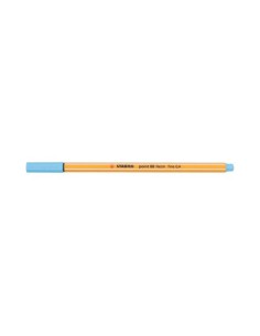 ROTULADOR PUNTA FINA POINT 88 0.4MM AZUL NEON STABILO 88/031 (x10 unidades)
