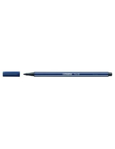 ROTULADOR PUNTA FIBRA MEDIA 1MM. PEN 68 GRIS PAYNE STABILO 68/98 (x10 unidades)