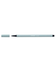 ROTULADOR PUNTA FIBRA MEDIA 1MM. PEN 68 GRIS MEDIO STABILO 68/95 (x10 unidades)