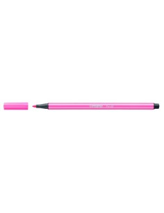 ROTULADOR PUNTA FIBRA MEDIA 1MM. PEN 68 ROSA CLARO STABILO 68/29 (x10 unidades)