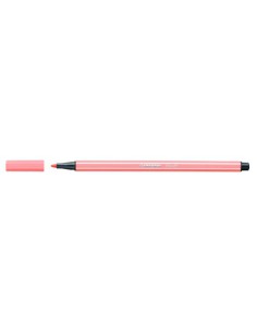 ROTULADOR PUNTA FIBRA MEDIA 1MM. PEN 68 CARNE CLARO STABILO 68/26 (x10 unidades)