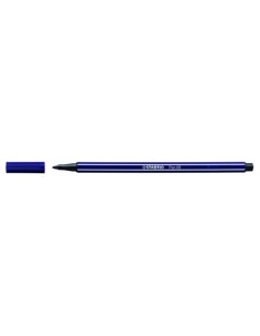 ROTULADOR PUNTA FIBRA MEDIA 1MM. PEN 68 AZUL PRUSIA STABILO 68/22 (x10 unidades)