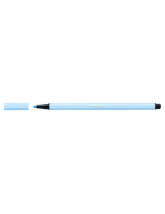 ROTULADOR PUNTA FIBRA MEDIA 1MM. PEN 68 AZUL CLARO STABILO 68/11 (x10 unidades)