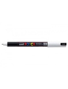 MARCADOR POSCA PC-1MR 0,7MM BLANCO UNI-BALL 289702000 (x6 unidades)