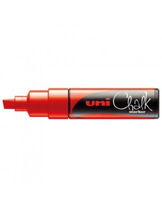 MARCADOR CHALK PWE-8K PIZARRA VERDE 8MM. ROJO UNI-BALL 140145000 (x6 unidades)
