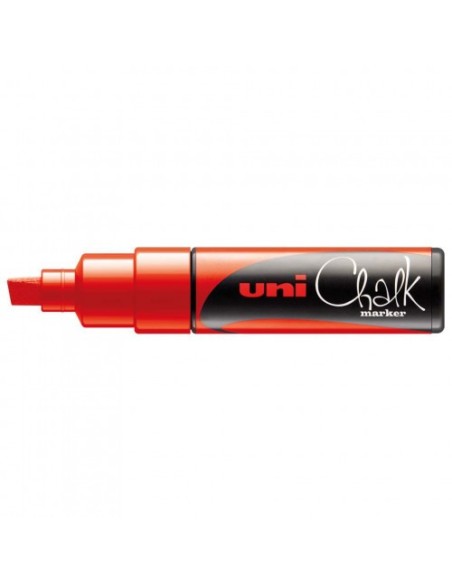 MARCADOR CHALK PWE-8K PIZARRA VERDE 8MM. ROJO UNI-BALL 140145000 (x6 unidades)