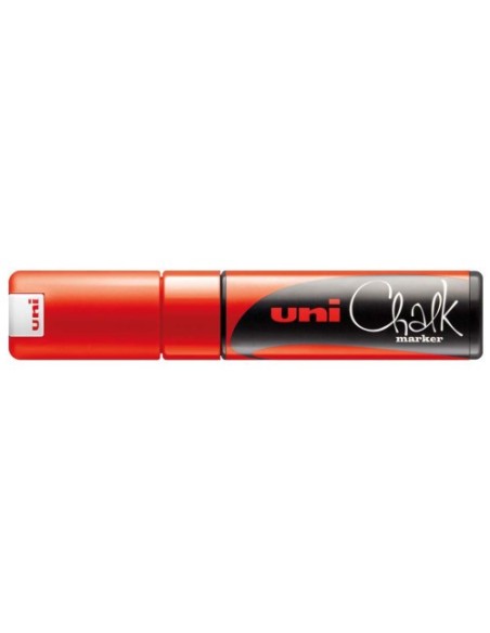 MARCADOR CHALK PWE-8K PIZARRA VERDE 8MM. ROJO UNI-BALL 140145000 (x6 unidades)