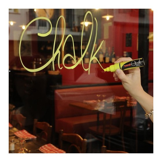 MARCADOR CHALK PWE-8K PIZARRA VERDE 8MM. ROJO UNI-BALL 140145000 (x6 unidades)