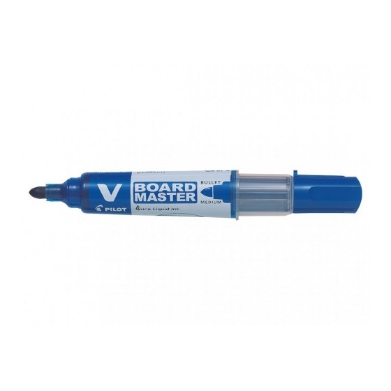 ROTULADOR PIZARRA VBOARD 1.8 PUNTA FIBRA AZUL PILOT WBMA-VBM-M-L-BG (x10 unidades)