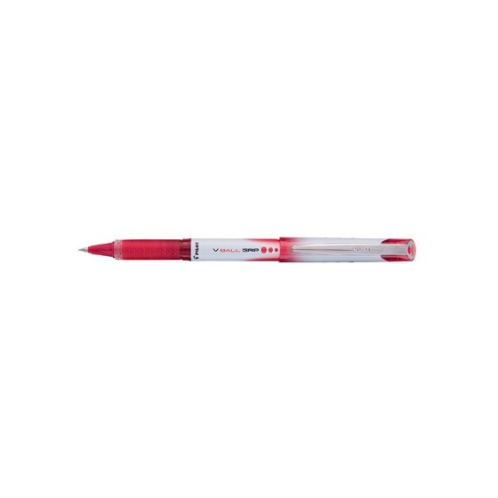 ROLLER TINTA LIQUIDA V-BALL GRIP 0.5 ROJO PILOT BLN-VBG5-R (x12 unidades)