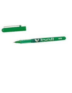 ROLLER TINTA LIQUIDA V-BALL 0.5MM VERDE PILOT BL-VB5G (x12 unidades)