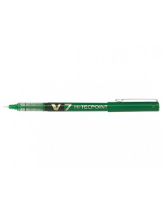 BOLIGRAFO ROLLER TINTA LIQUIDA V7 VERDE PILOT BX-V7-G (x12 unidades)