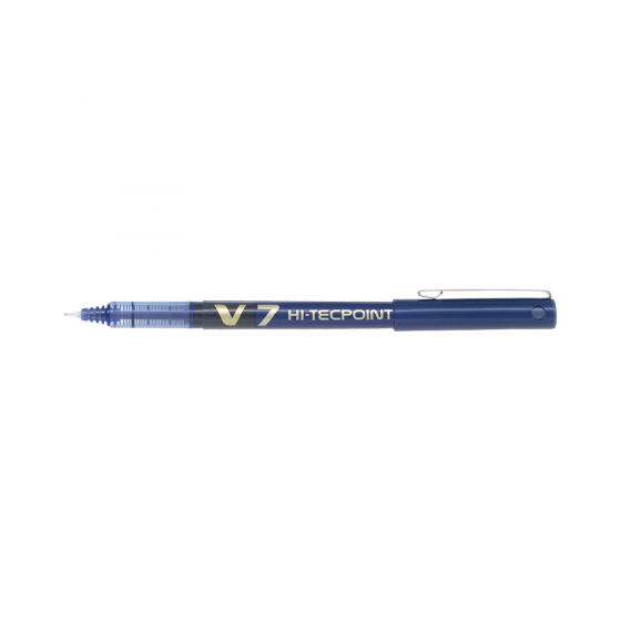 BOLIGRAFO ROLLER TINTA LIQUIDA V7 AZUL PILOT BX-V7-L (x12 unidades)