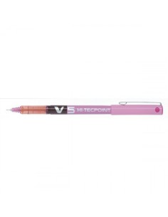 BOLIGRAFO ROLLER TINTA LIQUIDA V5 ROSA PILOT BX-V5-P (x12 unidades)
