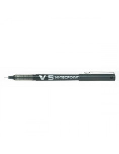 BOLIGRAFO ROLLER TINTA LIQUIDA V5 NEGRO PILOT BX-V5-B (x12 unidades)