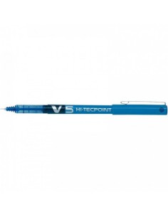 BOLIGRAFO ROLLER TINTA LIQUIDA V5 AZUL PILOT BX-V5-L (x12 unidades)