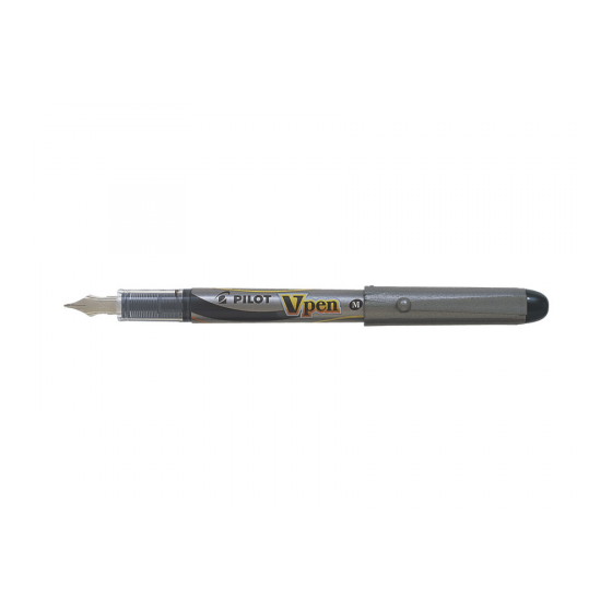 PLUMA DESECHABLE VPEN SILVER NEGRO PILOT SVP-4M-B (x12 unidades)