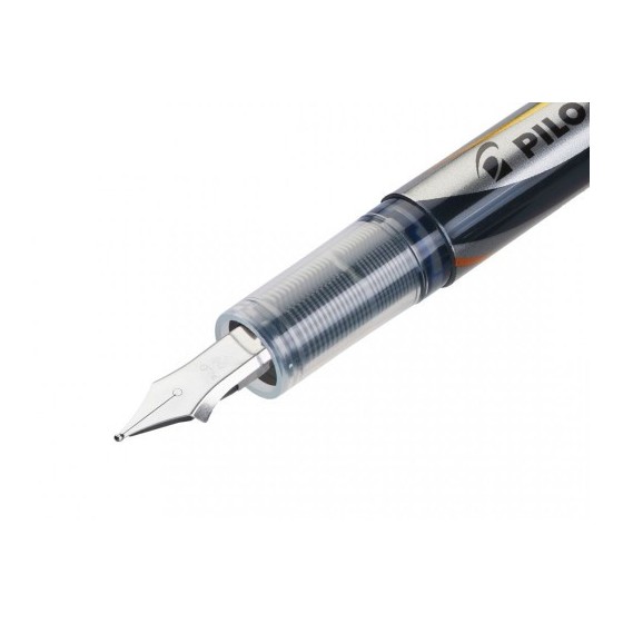 PLUMA DESECHABLE VPEN SILVER AZUL PILOT SVP-4M-L (x12 unidades)