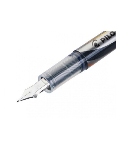 PLUMA DESECHABLE VPEN SILVER AZUL PILOT SVP-4M-L (x12 unidades)