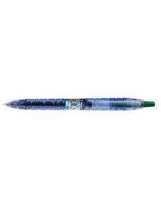 BOLIGRAFO B2P RETRACTIL VERDE PILOT BL-B2P-7-G-BG (x10 unidades)
