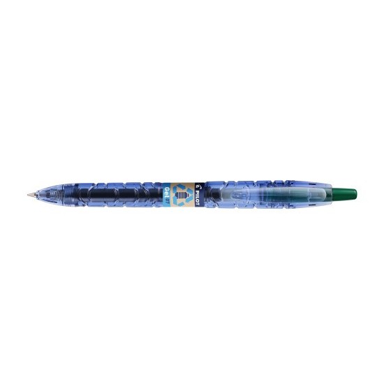 BOLIGRAFO B2P RETRACTIL VERDE PILOT BL-B2P-7-G-BG (x10 unidades)
