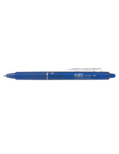 BOLIGRAFO BORRABLE FRIXION CLICKER  AZUL PILOT BLRT-FR7-L (x12 unidades)