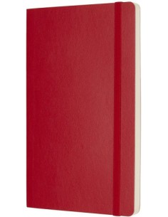 LIBRETA CLASICA TAPA BLANDA ROJO ESCARLATA L (13X21CM) LISA MOLESKINE QP618F2 2