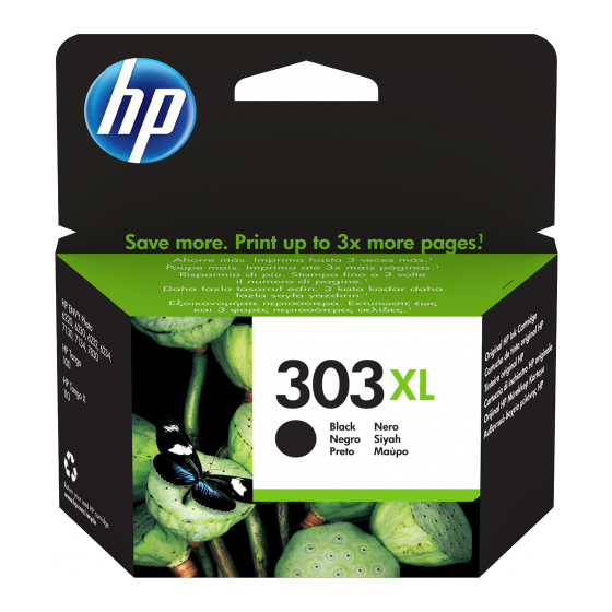 HP 303XL CARTUCHO DE TINTA HP303XL NEGRO (T6N04AE)