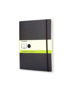 LIBRETA CLASICA TAPA BLANDA NEGRA XL (19X25CM) LISA MOLESKINE QP623
