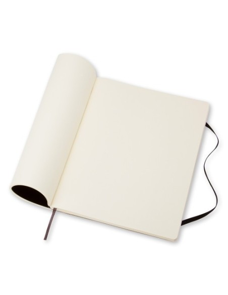LIBRETA CLASICA TAPA BLANDA NEGRA XL (19X25CM) LISA MOLESKINE QP623