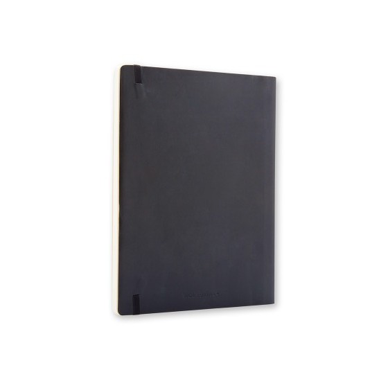 LIBRETA CLASICA TAPA BLANDA NEGRA XL (19X25CM) LISA MOLESKINE QP623