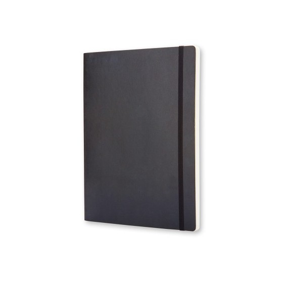 LIBRETA CLASICA TAPA BLANDA NEGRA XL (19X25CM) LISA MOLESKINE QP623