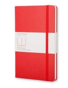 LIBRETA CLASICA TAPA DURA ROJA P (9X14CM) LISA MOLESKINE QP012R