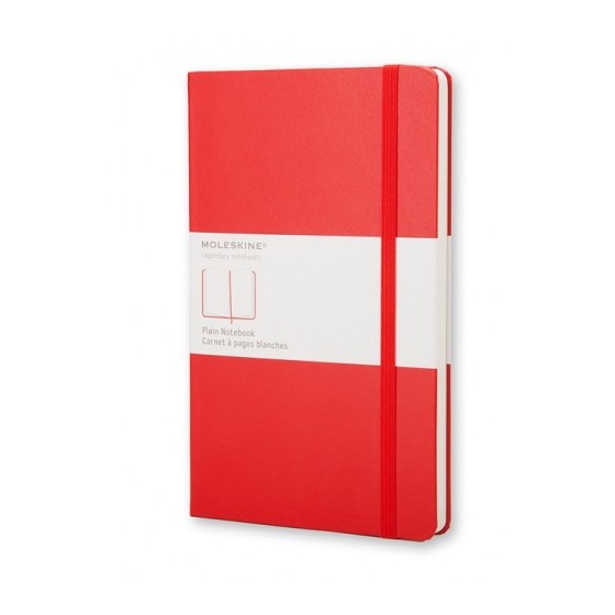 LIBRETA CLASICA TAPA DURA ROJA P (9X14CM) LISA MOLESKINE QP012R